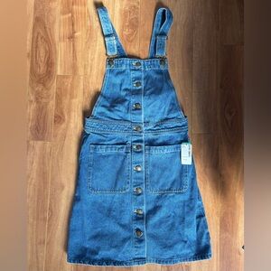 Blue Denim Women’s Overall Dress